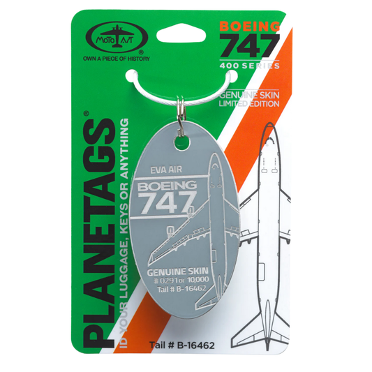 RBF現貨   PLANETAGS EVA AIR 747-400F PTBR74FGR *free shipping* 全球免運費