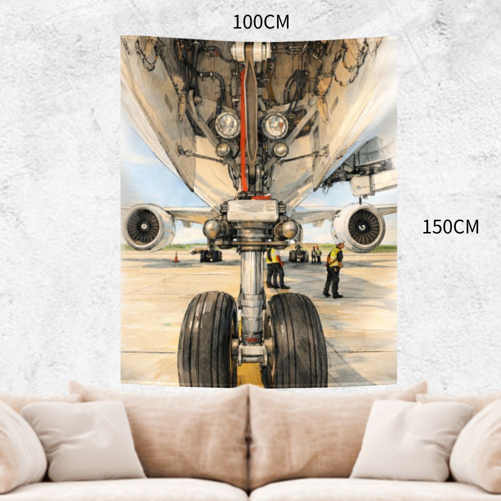 RBF  AIRPORT Tapestry 150x100cm 掛布 FP150100-RAMP 全球免運 Free Shipping Worldwide