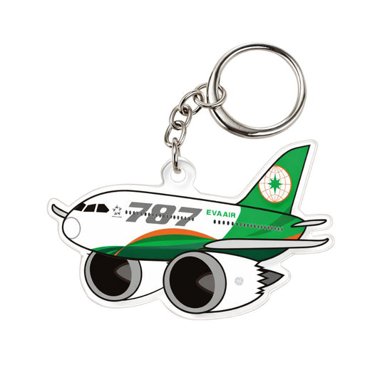 RBF  EVA 787 Key chain 4cm 鑰匙圈 K4-787-BRD 全球免運 Free Shipping Worldwide