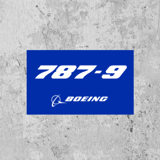 RBF 現貨 787-9 sticker 9.5x5.7cm 貼紙 S-B789 全球免運 Free Shipping Worldwide