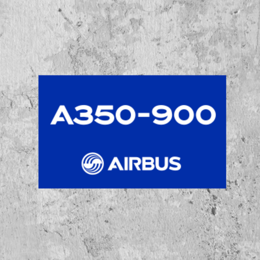RBF 現貨 A350-900 sticker 9.5x5.7cm 貼紙 S-A359 全球免運 Free Shipping Worldwide