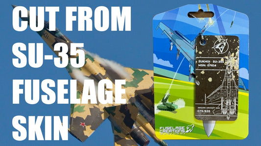 RBF絕版  Fuselage SU-35 Skin Tag TAG-SU35 *free shipping* 全球免運費