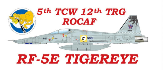 RBF現貨  RF-5F TIGER PVC sticker 貼紙 S30-RF5 *free shipping* 全球免運費