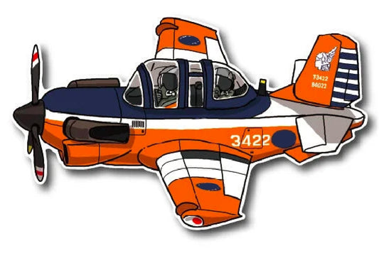 RBF絕版  Mr.Dom T-34C PVC sticker 貼紙 S35-T34 *free shipping* 全球免運費