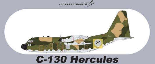 RBF現貨  ROCAF C-130 1314 20CM STICKER 貼紙 S-R-C130-RC *free shipping* 全球免運費