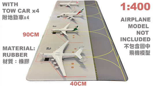 RBF絕版  Rubber RAMP wiTH towcar 90x40cm 橡膠停機 APRT-9040T *free shipping* 全球免運費