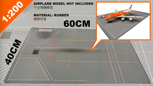 RBF絕版  1:200 AIRPORT RAMP RUBBER 橡膠 機坪 PAD-200 *free shipping* 全球免運費