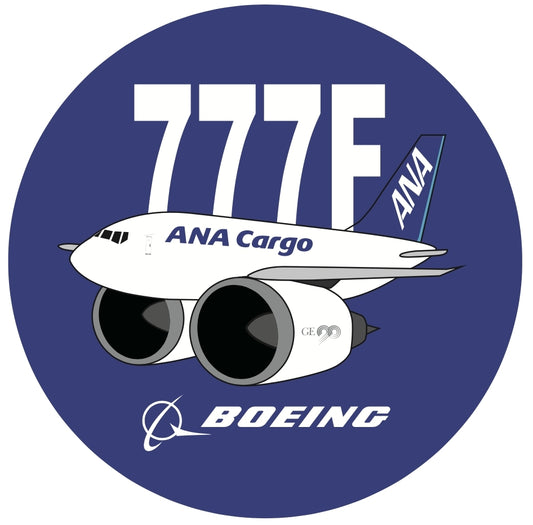 RBF現貨  ANA 777F 7CM STICKER 貼紙 S-C-777F-NH *free shipping* 全球免運費