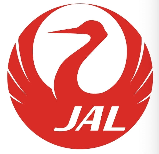 RBF現貨   JAPAN AIRLINES 7CM STICKER 貼紙 S-C-JAL *free shipping* 全球免運費