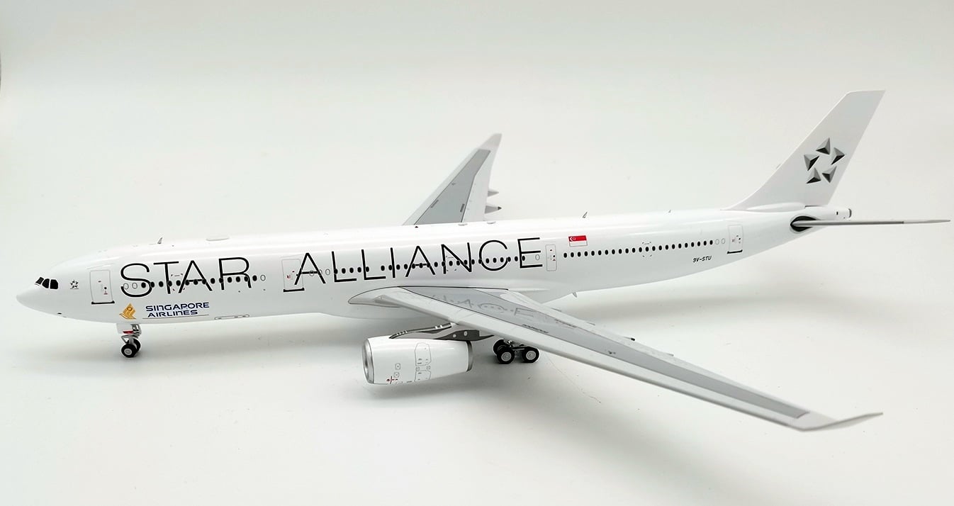 RBF絕版 INFLIGHT 金屬 1:200 SINGAPORE A330-343 STAR ALLIAN WB-A330-3-012 *free shipping* 全球免運費