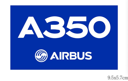 RBF現貨  A350 9.5X5.7CM STICKER 貼紙 S-A350 *free shipping* 全球免運費