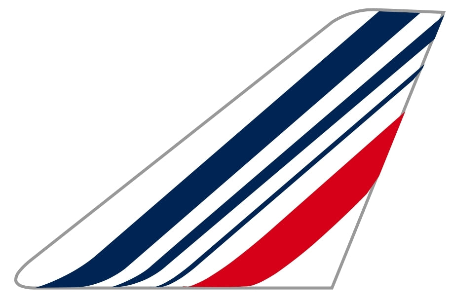 RBF現貨  AIR FRANCE 10CM STICKER 貼紙 S-T-AF *free shipping* 全球免運費