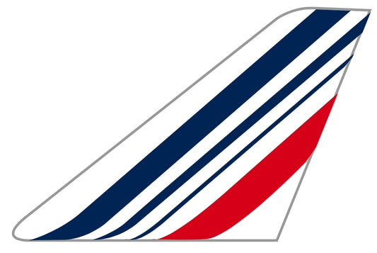 RBF現貨  AIR FRANCE 10CM STICKER 貼紙 S-T-AF *free shipping* 全球免運費