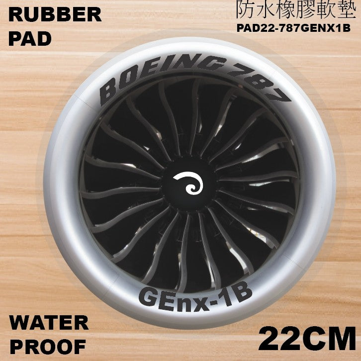 RBF絕版  Boeing 787 GEnX-1B 22cm pad 軟墊 PAD22-787GENX1B *free shipping* 全球免運費