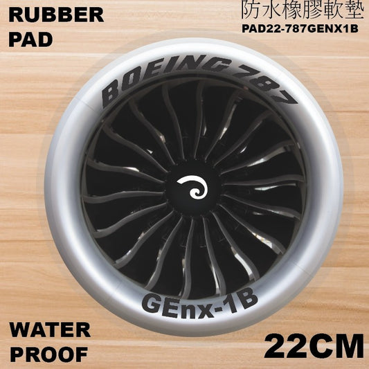 RBF絕版  Boeing 787 GEnX-1B 22cm pad 軟墊 PAD22-787GENX1B *free shipping* 全球免運費