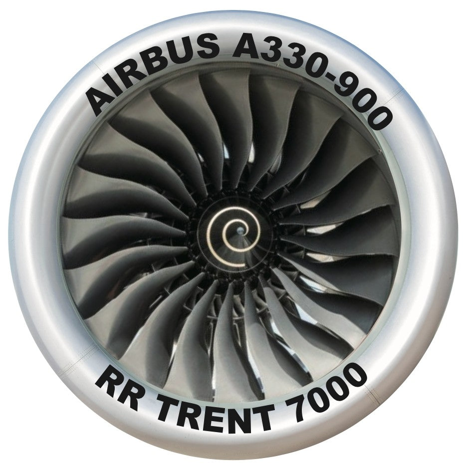 RBF現貨  A330-900 TRENT 7000 10CM STICKER 貼紙 S-C-339TRENT7K *free shipping* 全球免運費