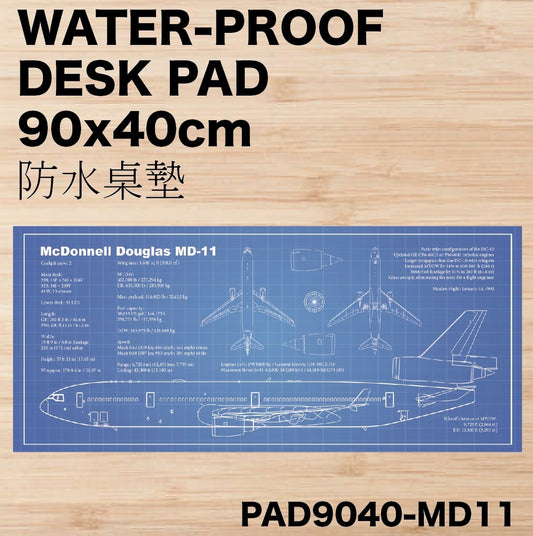 RBF絕版  A340-600 Desk pad 90x40cm 桌墊 PAD9040-A346 *free shipping* 全球免運費