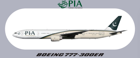 RBF現貨  PAKISTAN 777-300ER STICKER 20x8.8cm  S-R-77W-PK-BID *free shipping* 全球免運費