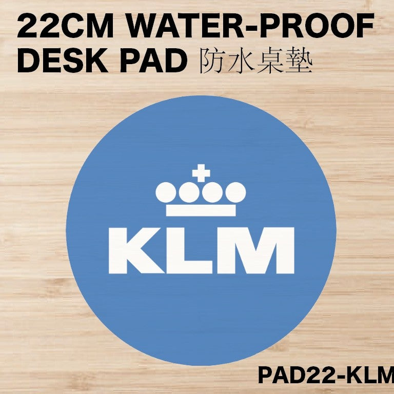 RBF絕版  KLM DESK PAD 22CM 桌墊 PAD22-KLM *free shipping* 全球免運費