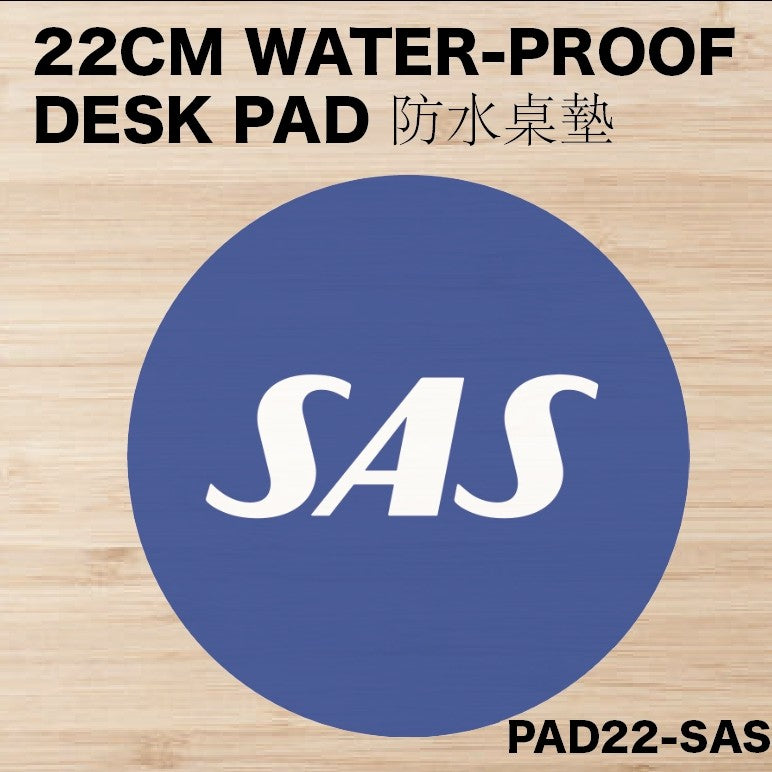 RBF絕版  SAS DESK PAD 22CM 桌墊 PAD22-SAS *free shipping* 全球免運費