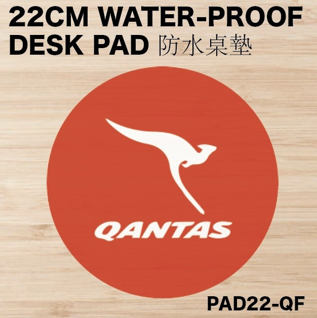 RBF絕版  Qantas DESK PAD 22CM 桌墊 PAD22-QF *free shipping* 全球免運費