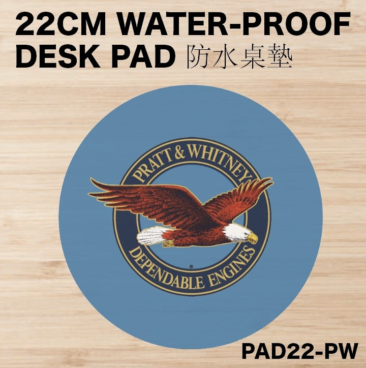 RBF絕版  Pratt & Whitney DESK PAD 22CM 桌墊 PAD22-PW *free shipping* 全球免運費