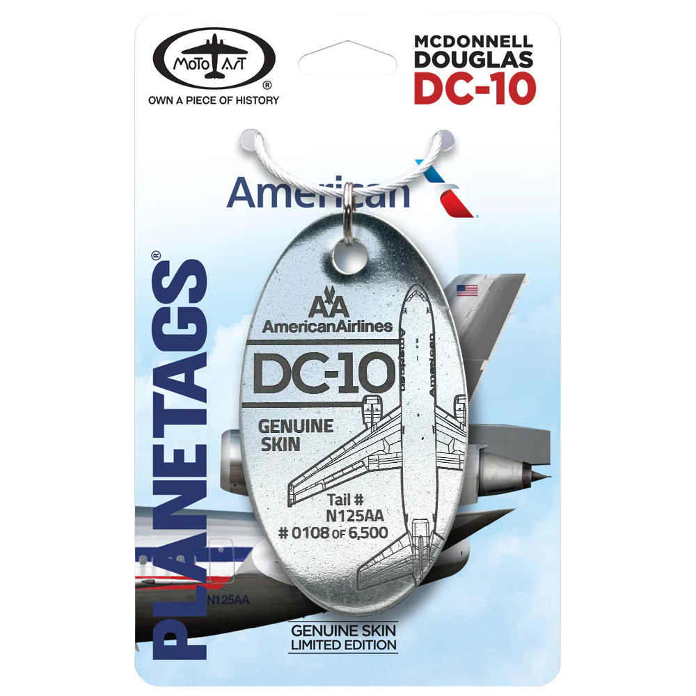 RBF絕版 Planetag American DC-10 N125AA (Pol 721352898199 *kostenloser Versand* 全球免運費