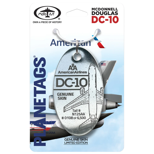 RBF絕版 Planetag American DC-10 N125AA (Pol 721352898199 *kostenloser Versand* 全球免運費