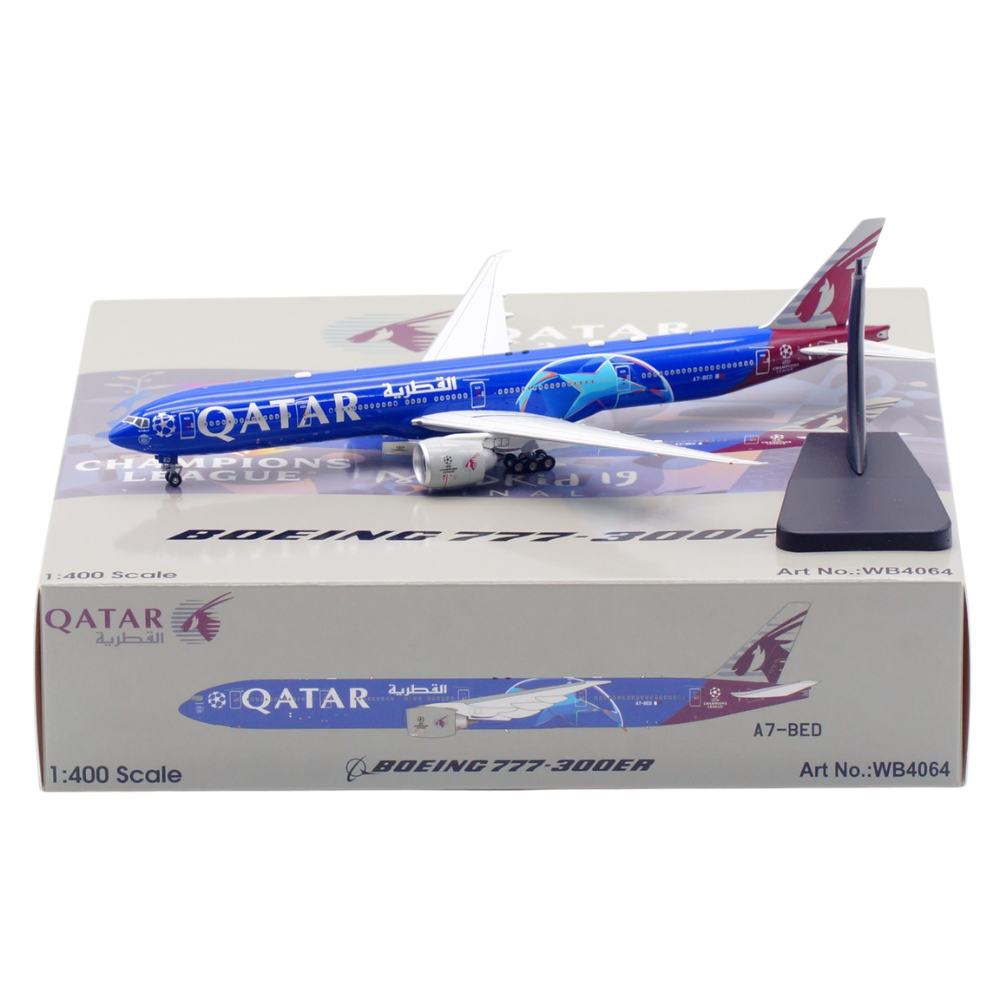 RBF 現貨 AV 1:400 A7-BED Qatar 777-3DZER WB4064 全球免運 Free Shipping Worldwide