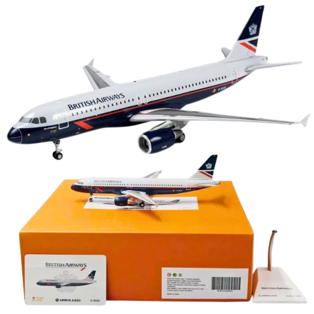 RBF  JC 1:200 BRITISH A320 G-BUSI EW2320006 全球免運 Free Shipping Worldwide