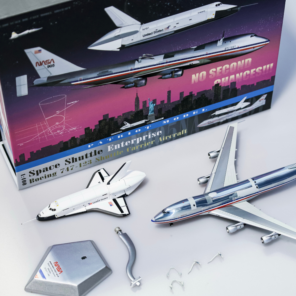 RBF現貨  Patriot 1:400 NASA 747-123 N905NA PT-400-023 *free shipping* 全球免運費