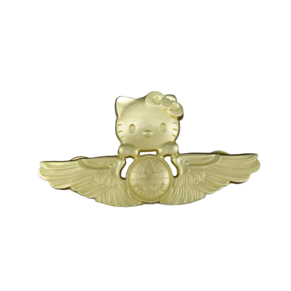 RBF現貨   EVA AIR HELLO KITTY pin 胸章 KITTY-PIN *free shipping* 全球免運費
