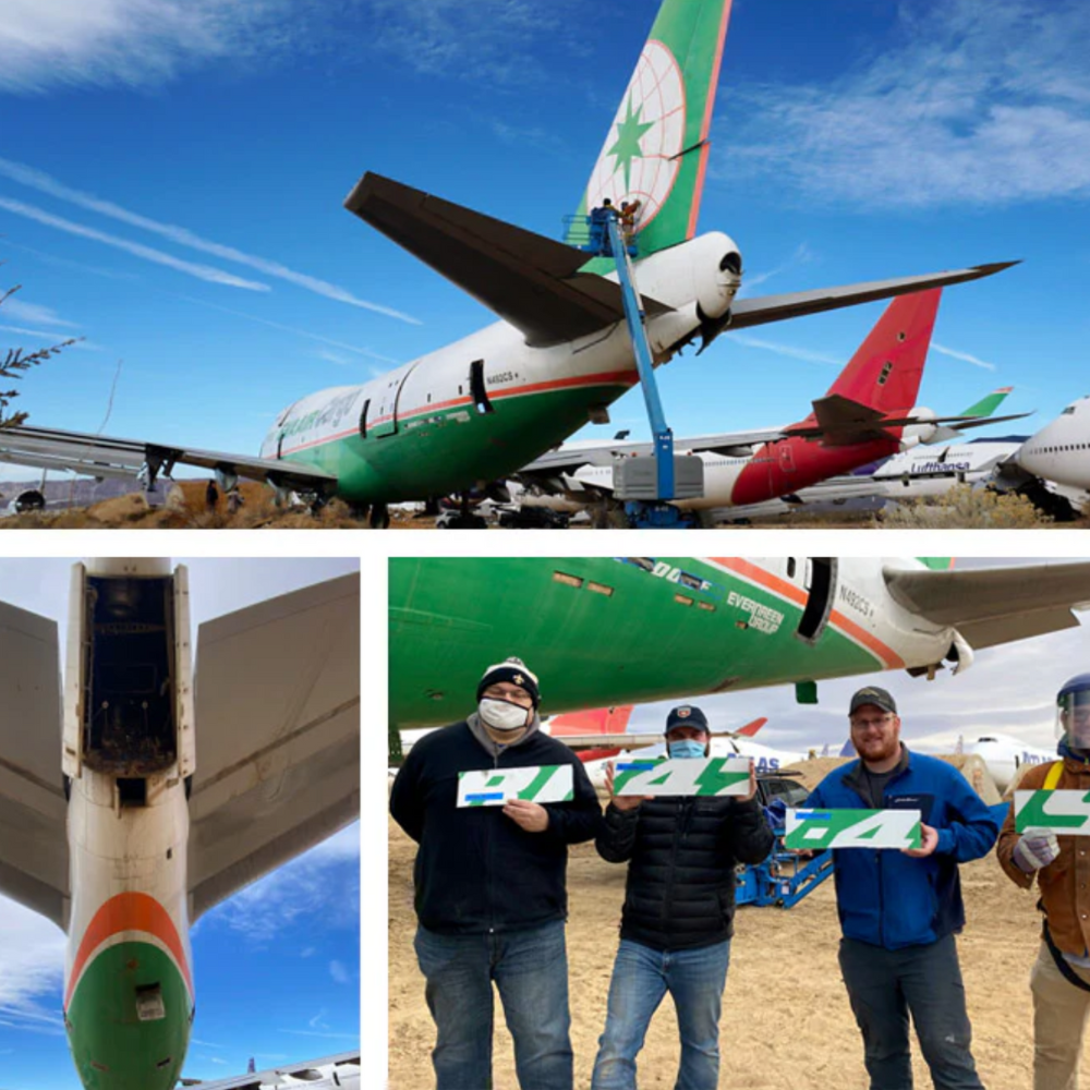 RBF現貨   PLANETAGS EVA AIR 747-400F 080774862264