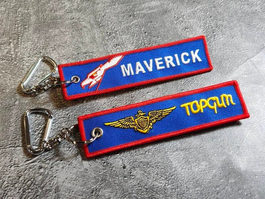 RBF絕版  MAVERICK TOP GUN key chain KEY CHAIN K120-MAVE *free shipping* 全球免運費