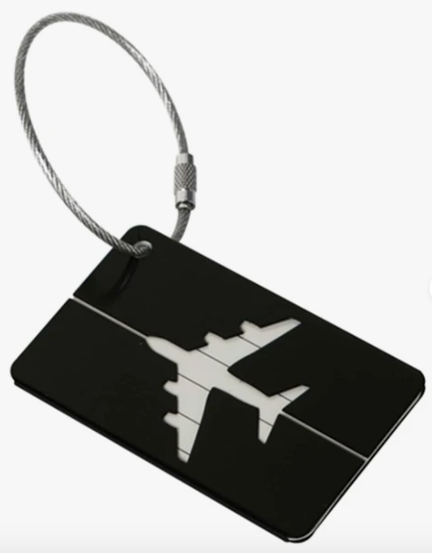 RBF現貨  LUGGAGE TAG BLACK 行李吊牌 黑 LT-BLACK *free shipping* 全球免運費