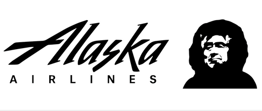 RBF現貨  Logo ALASKA 20X8.8CM STICKER 貼紙 S-R-ALASKA *free shipping* 全球免運費