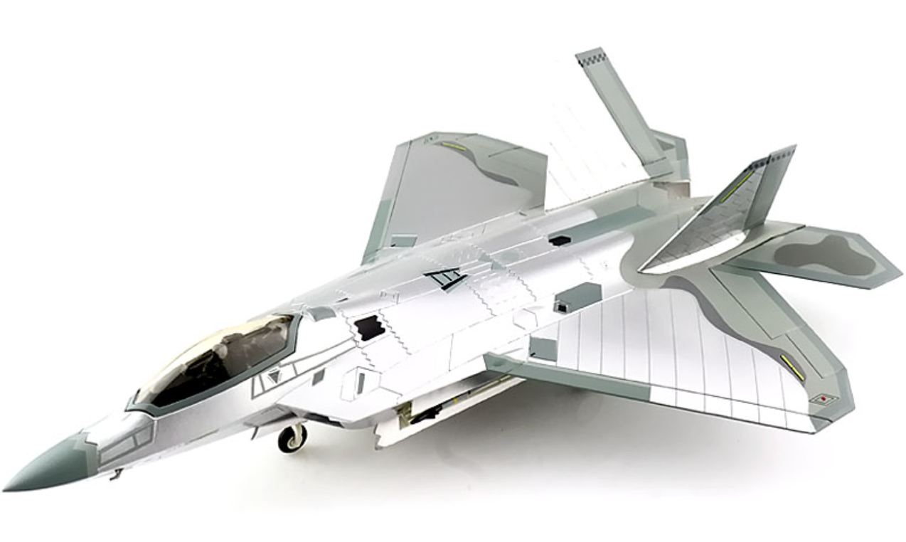 RBF絕版 HM 金屬 1:72 USAF F-22 HM HA2823 *free shipping* 全球免運費