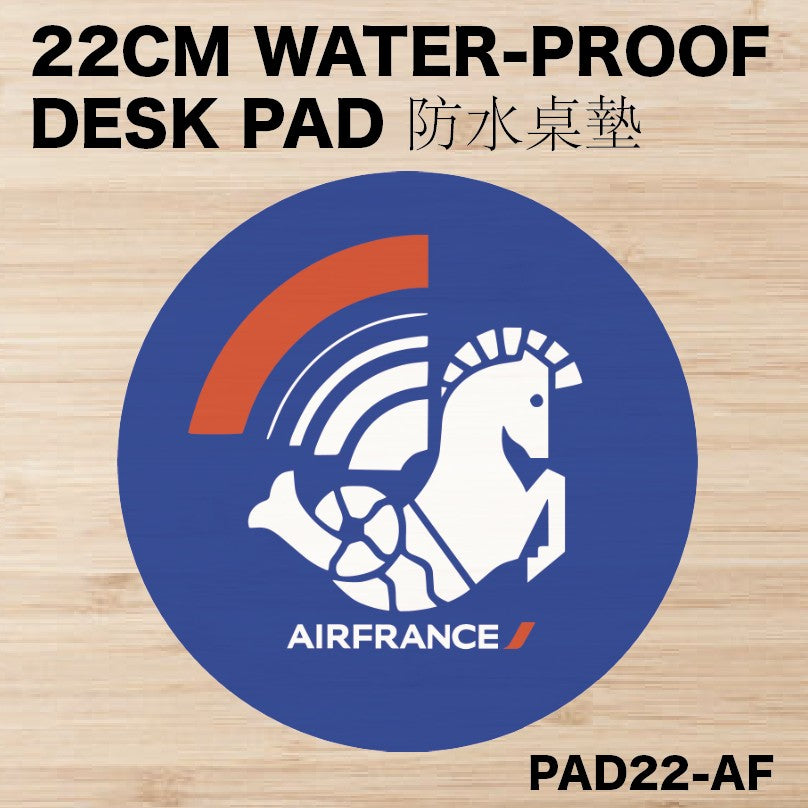 RBF絕版  Air France DESK PAD 22CM 桌墊 PAD22-AF *free shipping* 全球免運費
