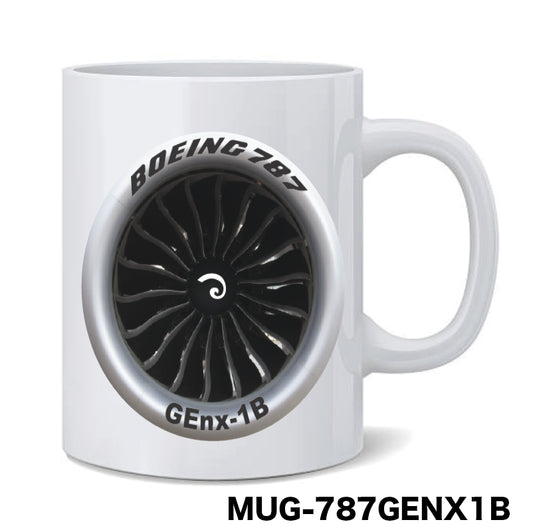 RBF絕版  787 GEnx-1B MUG 馬克杯 MUG-787GENX1B *free shipping* 全球免運費