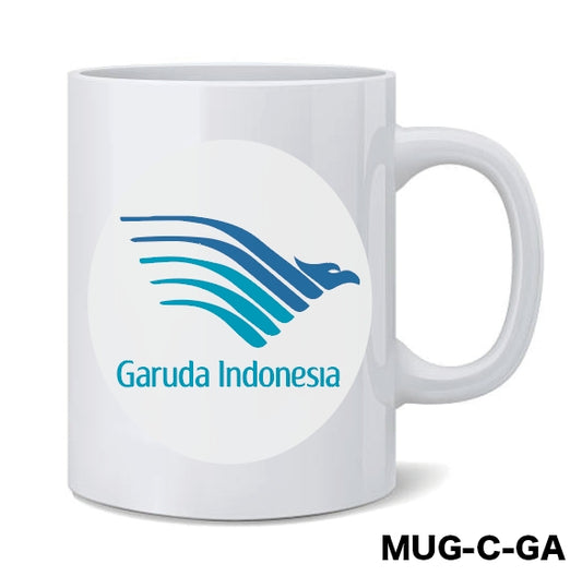 RBF絕版  GARUDA INDONESIA MUG 馬克杯 MUG-C-GA *free shipping* 全球免運費