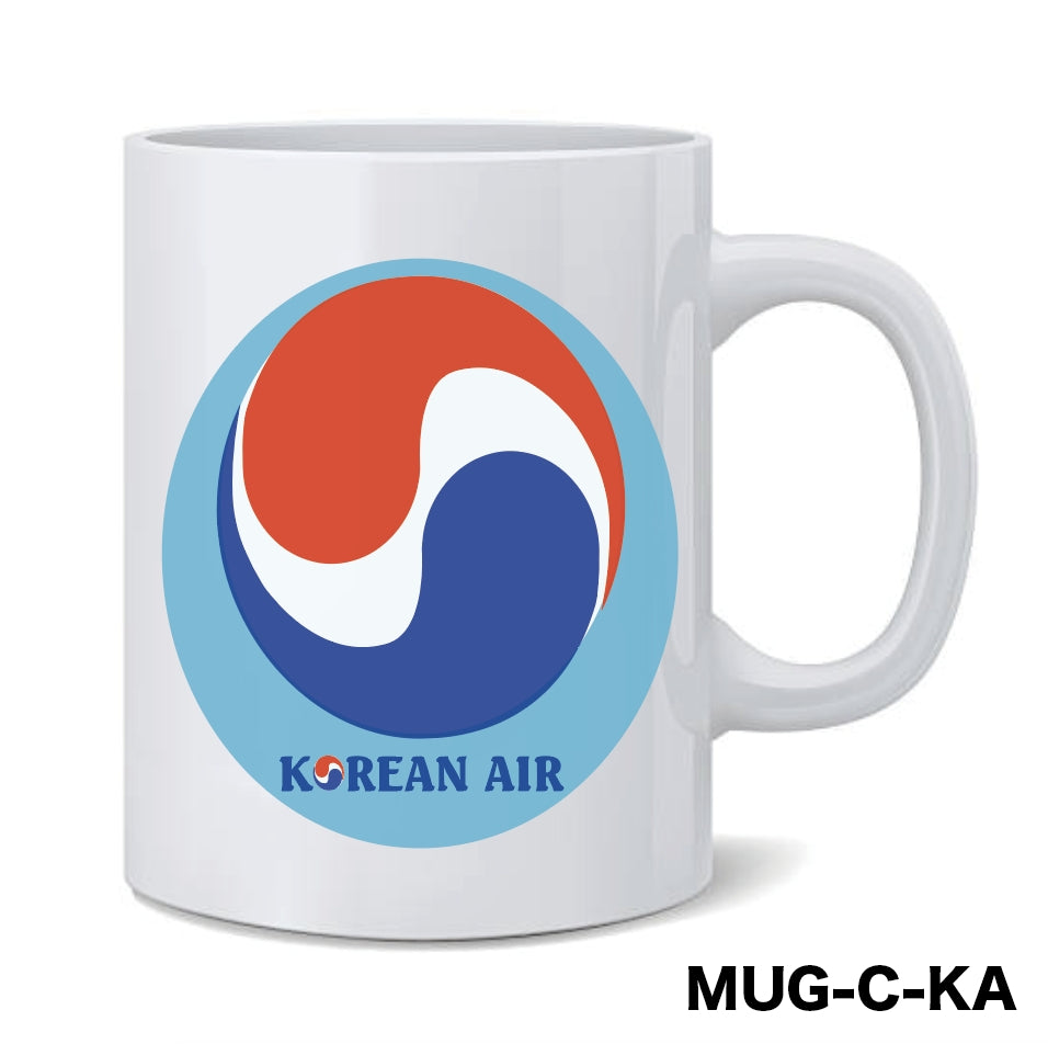 RBF絕版  KOREAN AIR MUG 馬克杯 MUG-C-KA *free shipping* 全球免運費