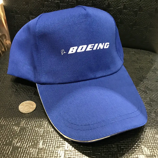RBF現貨  BOEING CAP HAT BLUE AMERICA BOEING 藍 CAP-BOEING-BL *free shipping* 全球免運費