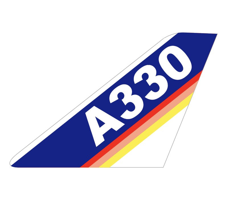 RBF現貨  A330 Sticker 10CM 貼紙 S-T-A330 *free shipping* 全球免運費