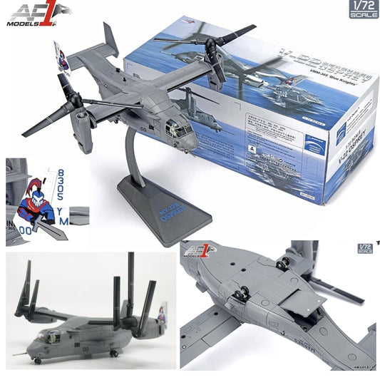 RBF絕版 AF1 金屬 1/72 V-22 Blue Knight AF1-0012C *free shipping* 全球免運費