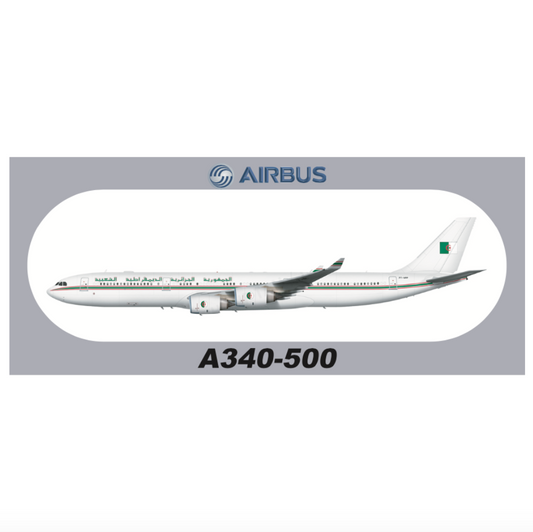 RBF現貨  ALGERIAN A340-500 20X8.8CM STICKER 貼 S-R-A345-7T *free shipping* 全球免運費