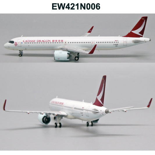 RBF現貨 JC 金屬 1/400 Cathay Dragon A321NEO EW421N006 *free shipping* 全球免運費