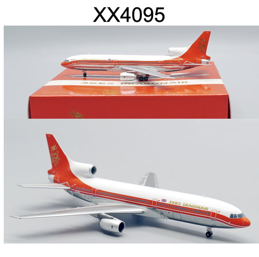 RBF現貨 JC 金屬 1/400 Dragonair L-1011 Tristar Polis XX4095 *free shipping* 全球免運費