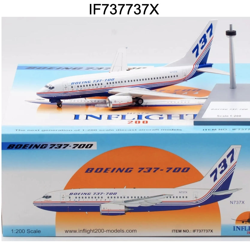 RBF絕版 IF 金屬 1:200  737-7H4 N737X IF737737X *free shipping* 全球免運費