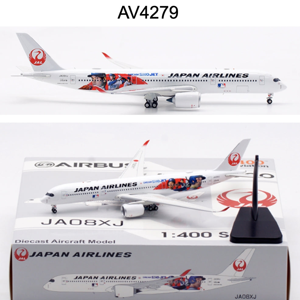 RBF絕版 AV 金屬 1/400 JA08XJ Japan A350-941 "Dream S AV4279 *free shipping* 全球免運費
