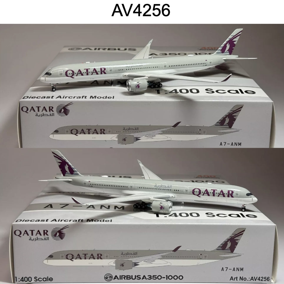 RBF絕版 AV 金屬 1/400 A7-ANM Qatar A350-1041 AV4256 *free shipping* 全球免運費